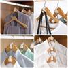 10Pcs Bundle 4 Colors Clothes Hanger Connector Hook Cascading Extender Clips Connection Hooks For Space Saving Outfit Hangers