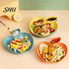 Modern Serving Plate Fruit Shape Dish Sauce Vinegar Holder Food Grade Multi-functional Dumpling Cold Dishwasher Safe Tray Dishes Snack Dessert