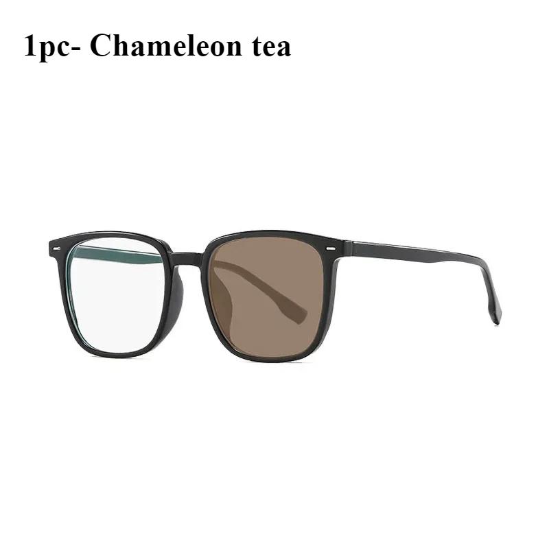 

2 шт. фотохромные очки для близорукости от 0 до -4,0, нейтральные очки фотохромные серые/бежевые анти-синий свет пластиковая оправа компьютерные очки 0 Anti blue light