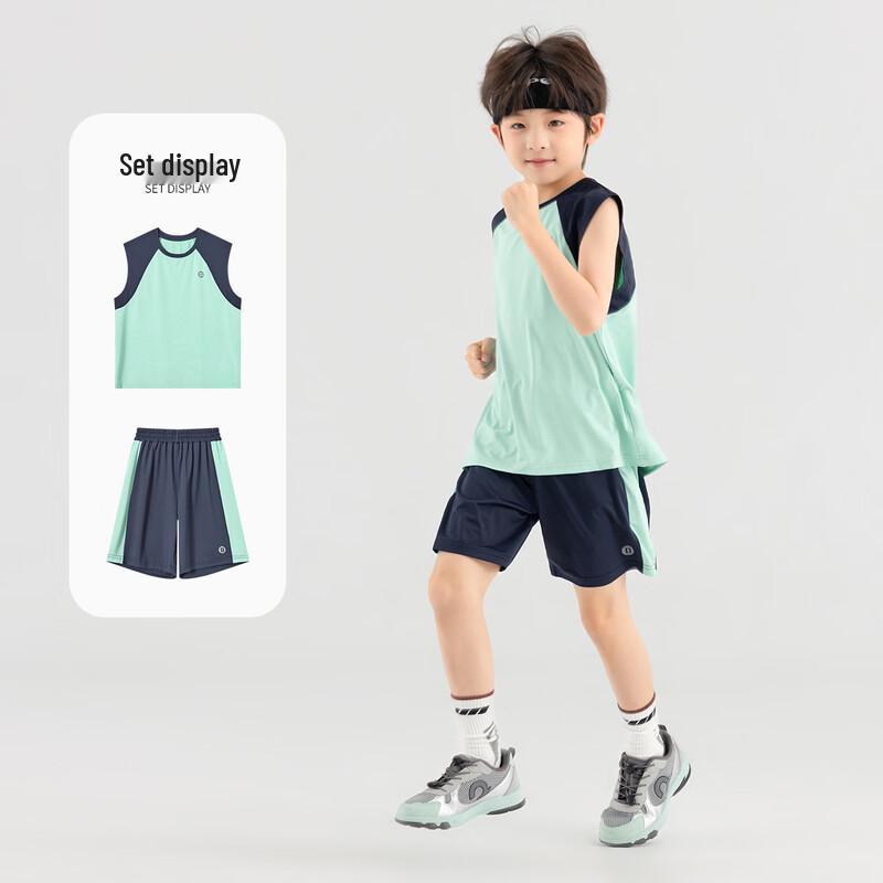 Boys  Summer Basketball & Sports Vest and Shorts Set 120
