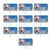 Christmas Cash Gift Envelopes 10 Slots Surprise Xmas Gift Card Holder