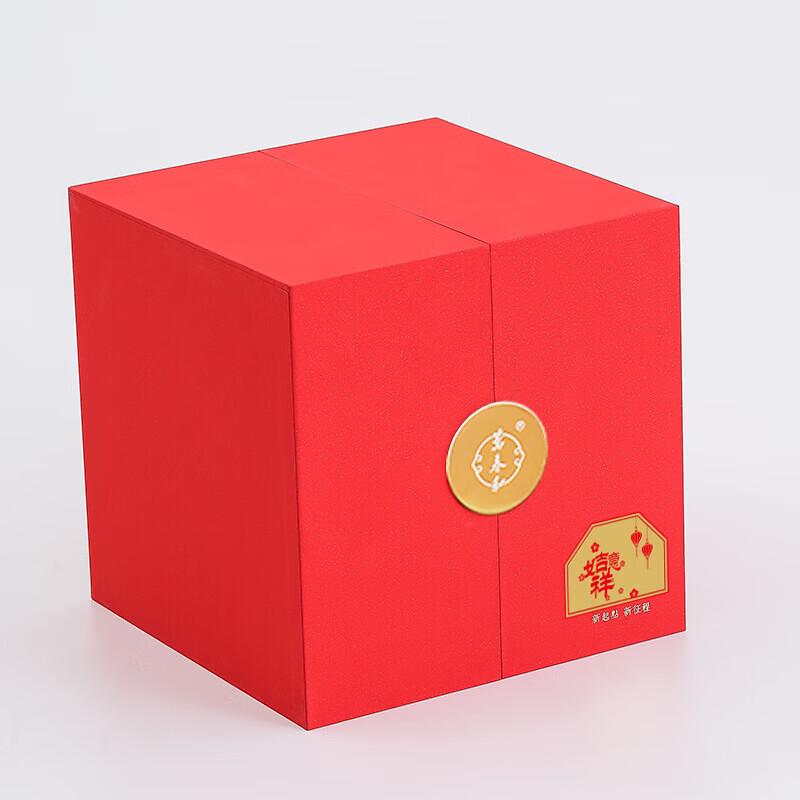 Wanchunhe Auspicious Ruyi Red Porcelain Tea Set