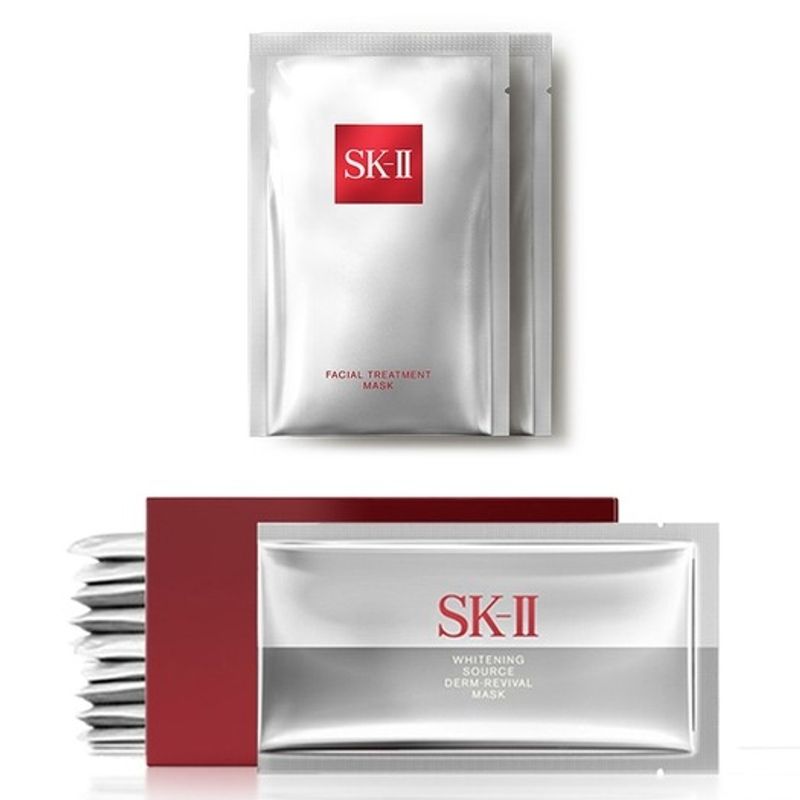 (Planning) Facial Treatment Mask (10 sheets) or Whitening Source Dumb Revival Mask (10 sheets) (Choose 1)