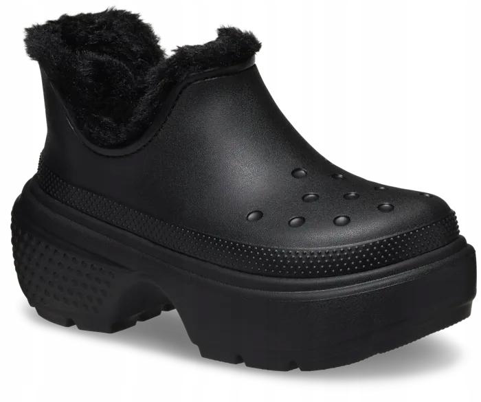 Crocs Stomp Lined Shorty Boot 210673 |M9 I Eu 42-43 I W11| Schwarz/Schwarz