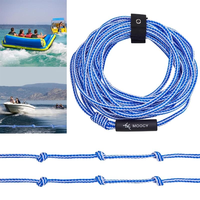 Watersports Tow Rope Heavy Duty Tow Harness Water Ski Rope Towable Tube Rope for Towable Tubes, Water Ski Durable