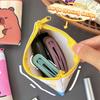 Cartoon Capybara Coin Purse Pouch Cute Wallet Portable Waterproof Mini Storage Bag Lipstick Key Earphone Organizer For Kids Gift