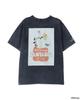 Avirex Collection FANTASIA MICKEY MOUSE FILM POSTER T-SHIRT, Men's XL, 410mm, Charcoal, 783-5234020