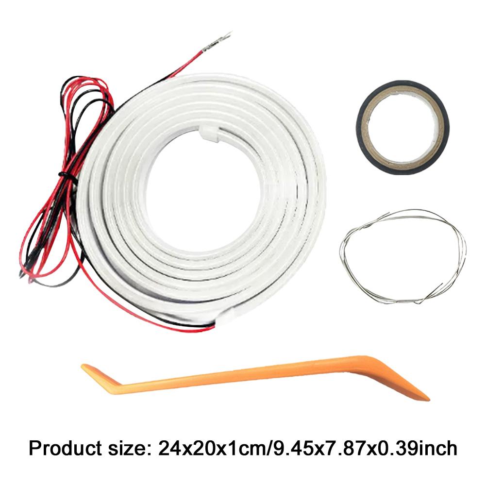 2/4M Car High Brightness Trunk Lighting Ambient Light Interior Decoration Led Wireless Automatic Sensing Tailgate Light Strip