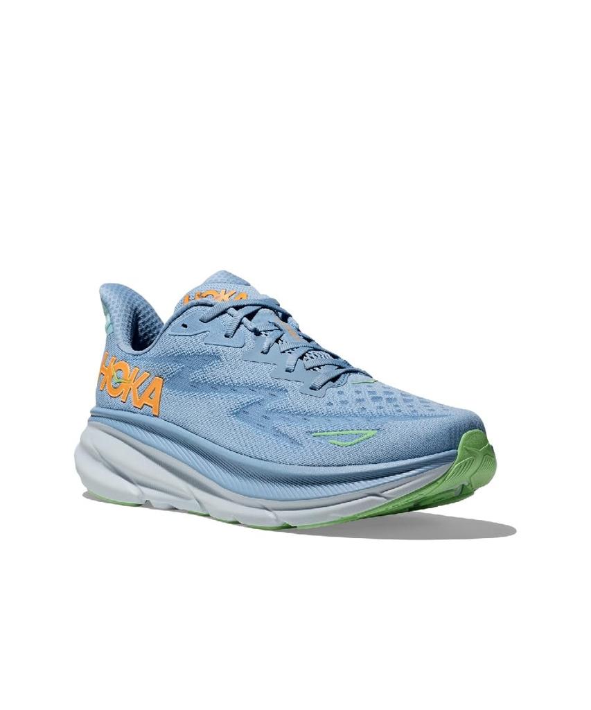 HOKA Clifton 9 Wide Track Field Running Size Pale Blue X Blue Men's & Shoes, 26.0,
