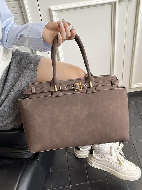 Y2K Retro Women's Luxury Tote Briefcase