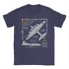 B17 Flying Fortress TShirt Men Fighter Plane WW2 War Pilot Aircraft Airplane 100 Cotton Tee Shirt O Neck T Shirt Gift Clothes