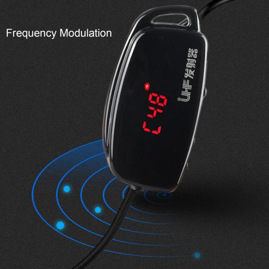 Voice Amplifier Anti-interference Independent Frequency Band Plug And Play Wireless Microphone Radio Headset for Outdoor