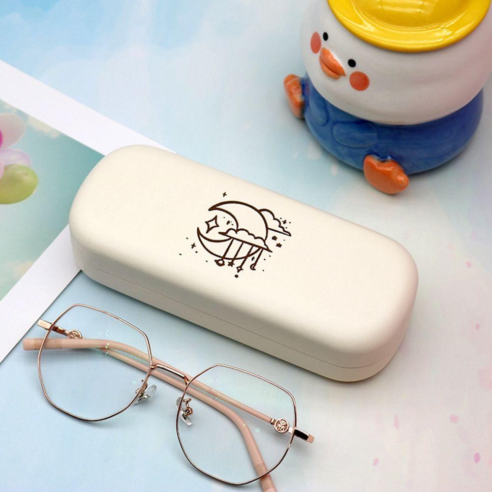 

Containers Square Cartoon Women Reading Glasses Case Glasses Box Spectacle Case Eyeglass Hard Box C