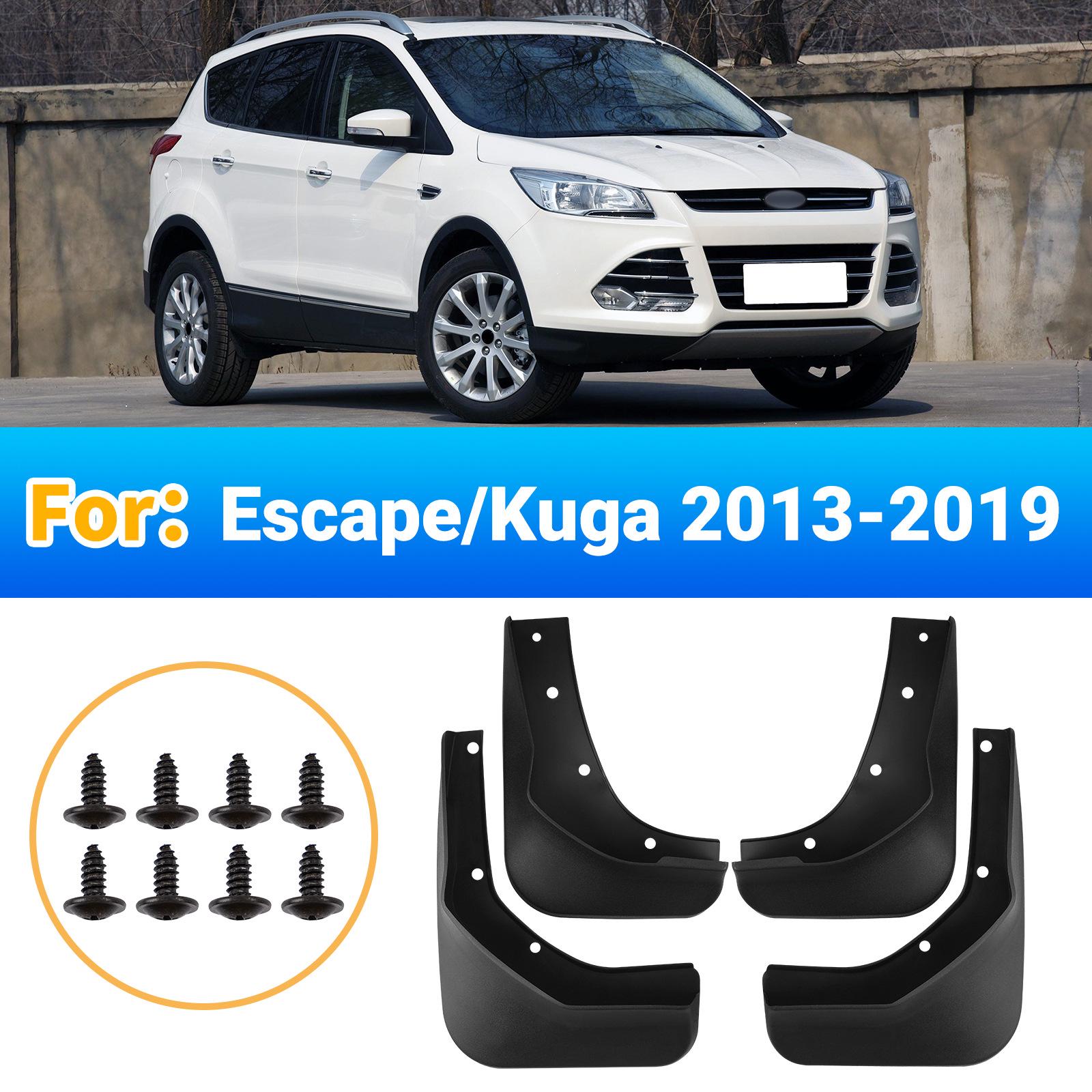 

Car Tire Mud Flaps Leather for Ford Kuga/Escape 2013-2019 36x12x25 cm
