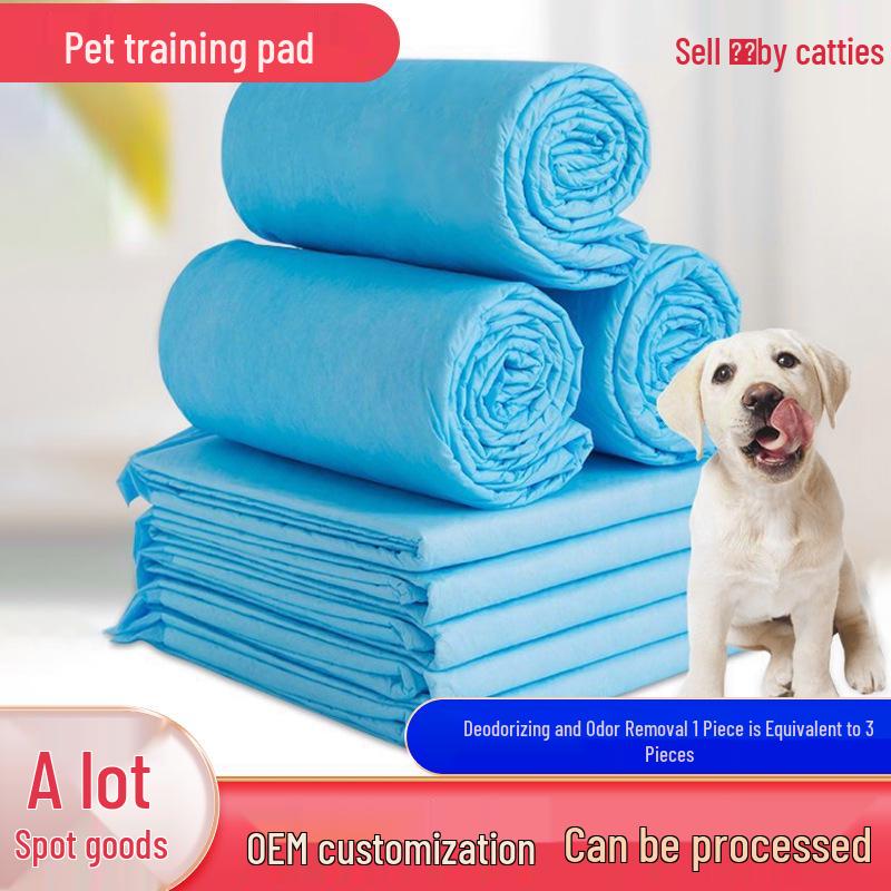 Thick Disposable Dog Pee Pads with Strong Absorption & Waterproof Design