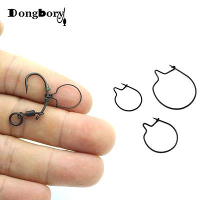 20PCS Karpfen Angeln Haken Köder Stachel Boilie Pin Spike Live Köder Köder Haken Wurm Haken Made Clip für Haar rig Ronnie Rig Karpfen Rig