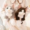 Plush Cat With Cartoon Design For Girls Bedroom Decor Gift Idea