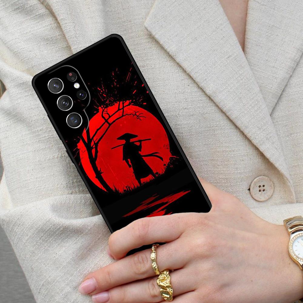 Japan Samurai Ninja Ronin Cell Phone Case for Samsung Galaxy S26 Ultra S25 S24 S23 S22 S21 S20 Note10 Cover