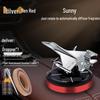 Solar Car Air Freshener & Odor Eliminator: High-End Rotating Ornament for Men's Car Interiors