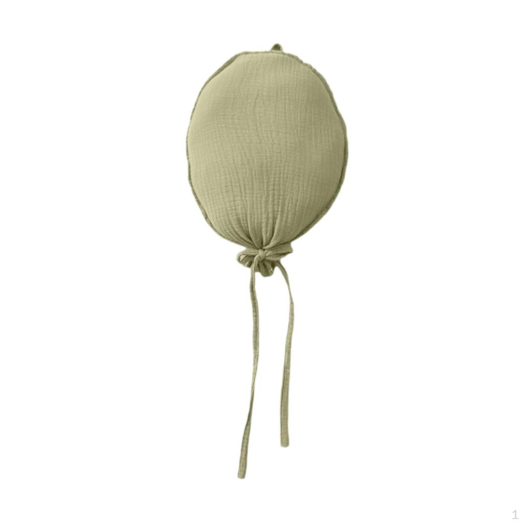 A Minimalist Fabric Balloon Decoration 3D Wall Hanging Easy to Hang 7.87"x23.62" Photo Prop