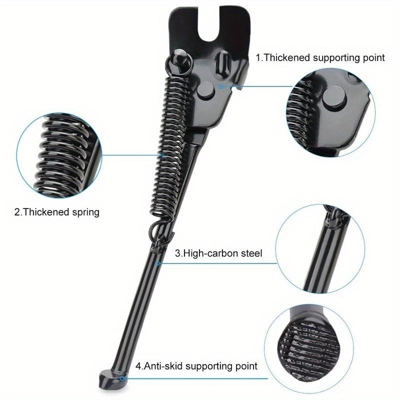 1pc Bike Side Kickstand Foot Parking Stand Support Foot Brace Cycling Accessories 12/14 Inch