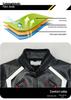 Herren Schutz PU-Leder Winddichte Motorrad Rennjacke - Warm, Sturzsicher, Offroad Ausrüstung