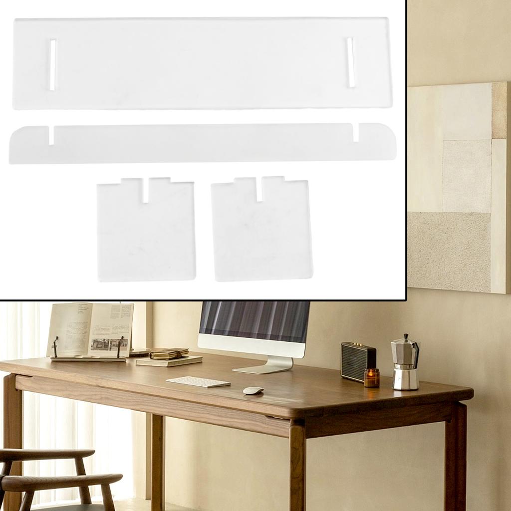 Acrylic Transparent Ladder Hand-Made Model Display Stand Display Stand Transparent Trapezoidal Blind Box Storage Shelf