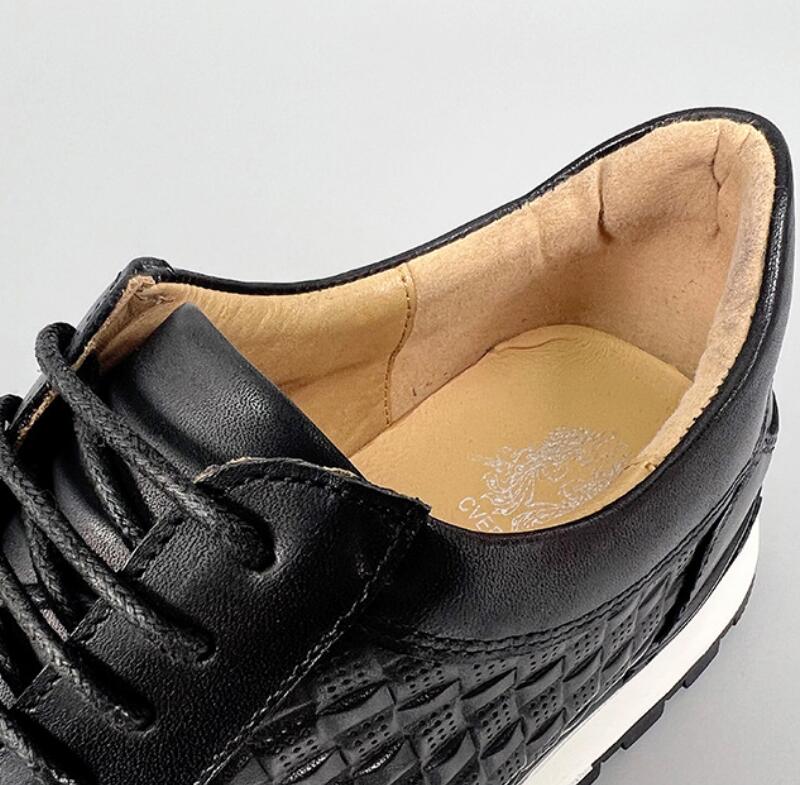 Fashion New Men's Shoes Comfortable Leather Handmade Shoes Non-slip Party Dress Men's Shoes Zapatos Hombre A28