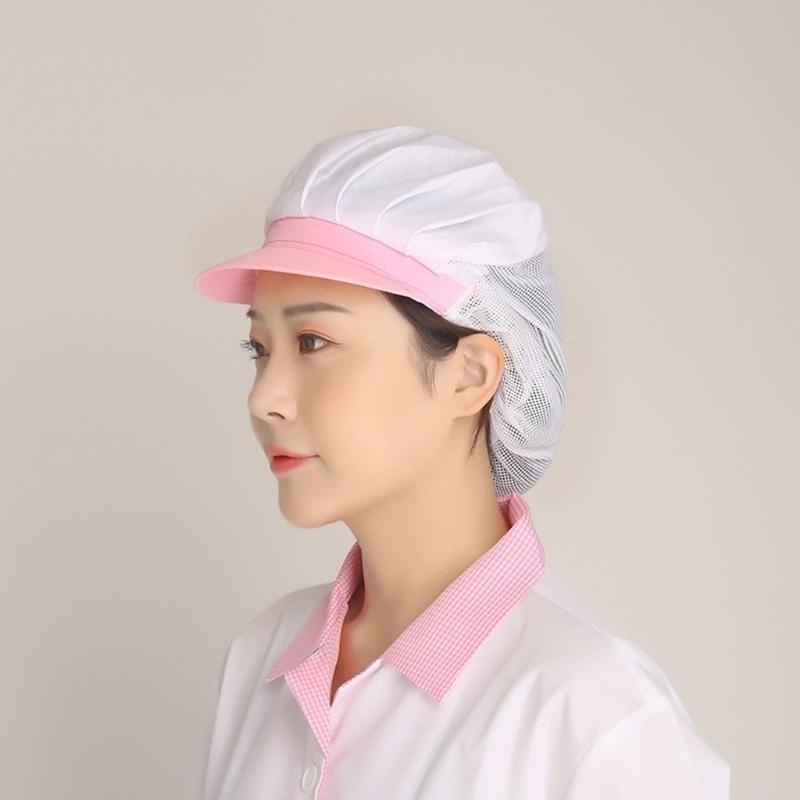 Restaurant Hotel Kitchen Bakery Cooking Cap Unisex Catering Work Hat Dust Proof