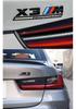 BMW M Sport Emblem Car Stickers for 3, 5, 7 Series, M5/M4/M1/M3/M2, X5/X6 - Thunder Tail Emblem