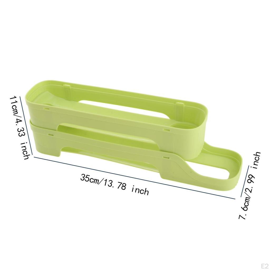 Egg Container for Refrigerator with Sliding Mechanism Kitchen Use
