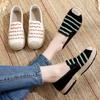 25 new and old Beijing cloth shoes women's casual ethnic style mother shoes breathable one-pedal women's shoes soft-soled casual shoes