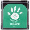 Shachihata PalmColors Handprint Stamp Pad Green HPS-A/H-G 100ml Non-toxic Ink for Kids