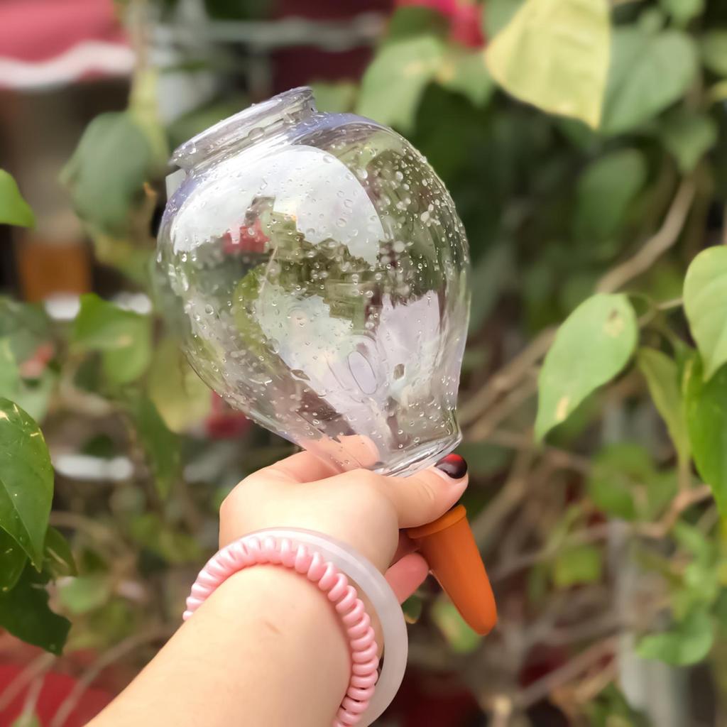 850ml Self Watering Water Ball Slow Release Irrigation Spikes Plastic Watering Bulbs For Indoor Garden Yard Backyard Plants