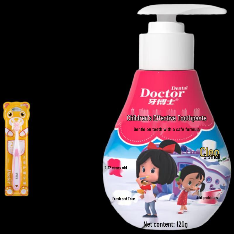 

Набор: Зубная паста Cleo Pump и детская зубная щетка