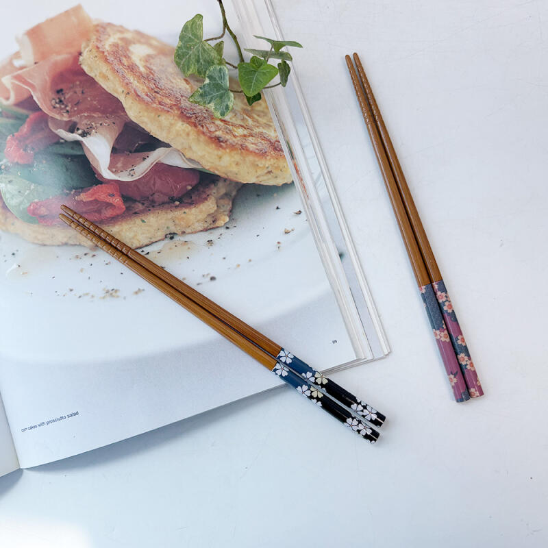 Набор палочек для еды Ishida из натурального дерева «Четыре сезона», 5 штук