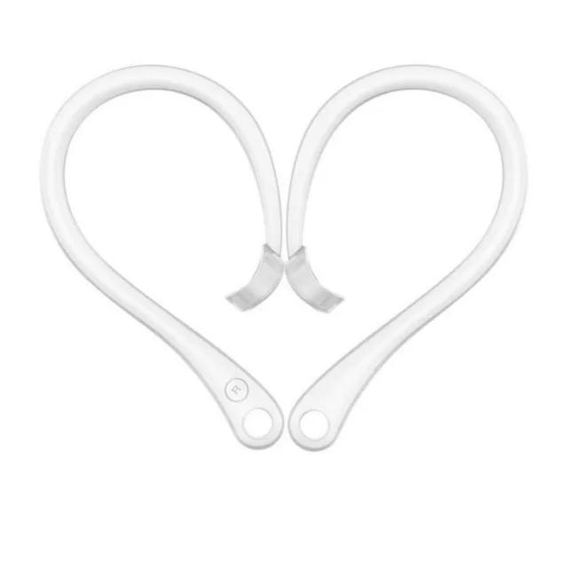 1 Pair Silicone Anti-lost Silicone Ear Hook for Apple Air Pods 4 3 2 1 Pro Sports Anti-drop Ear Hook Wireless Earphone Ear Hooks