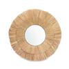 Ri-6061 Wall Mirror Brown 110 X 110 X 3 Cm Circle