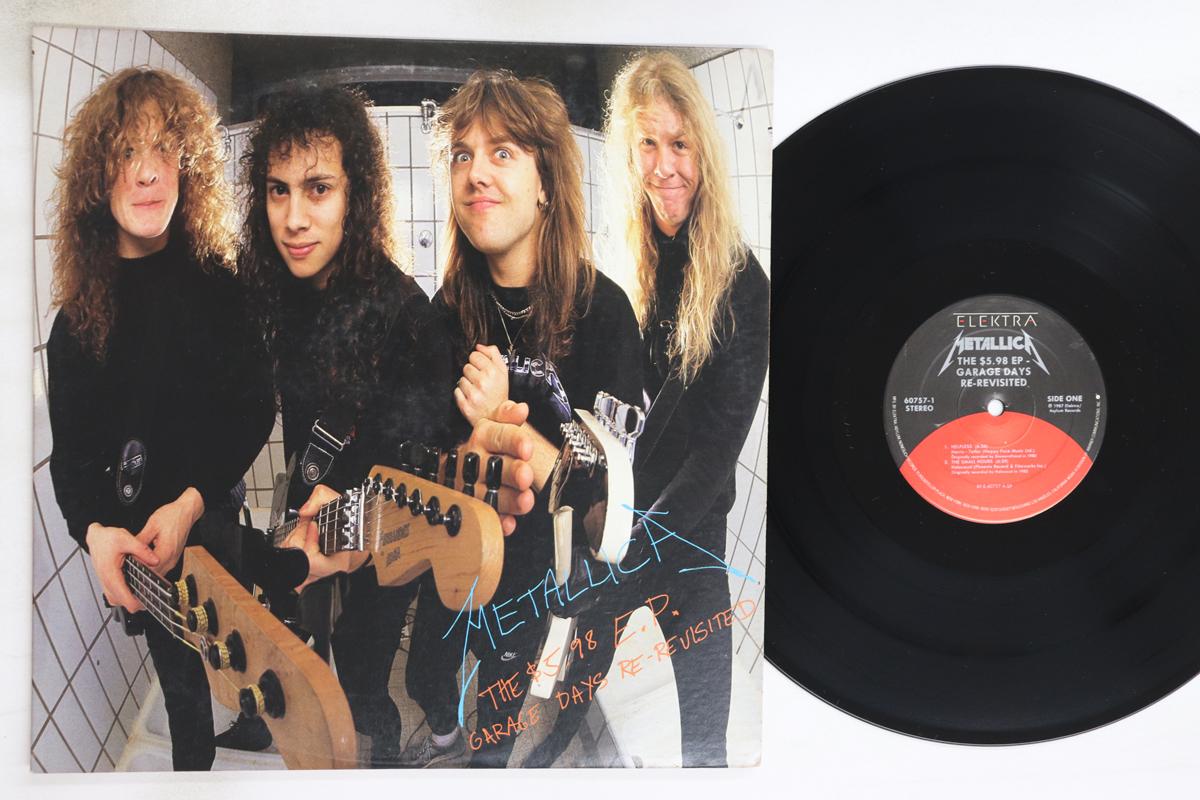 

12inch Record METALLICA - 5.98 EP Garage Days Re-Revisited 607571 ELEKTRA 1987 US Metal Used