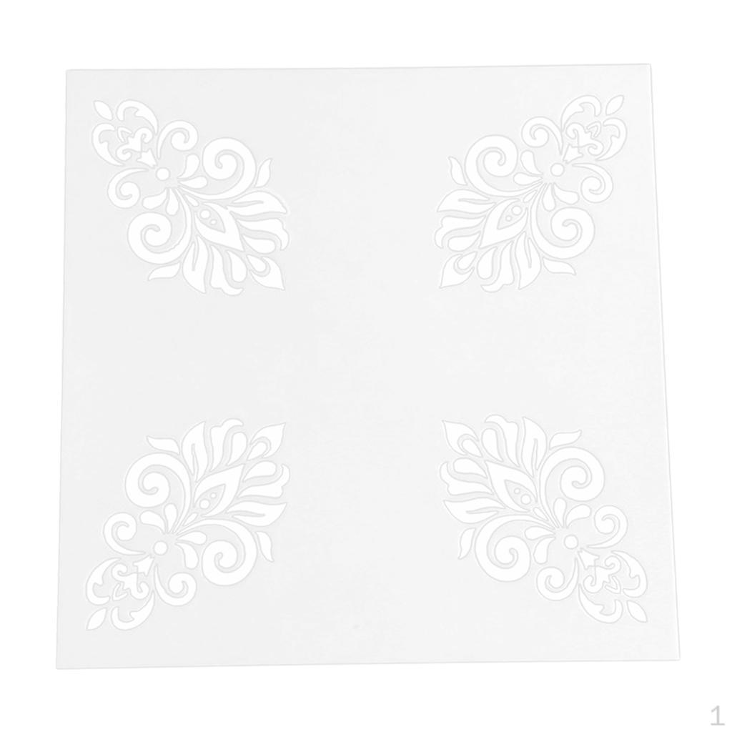 

Трафареты Линейка DIY Альбом Декоративный шаблон листа для рисования D