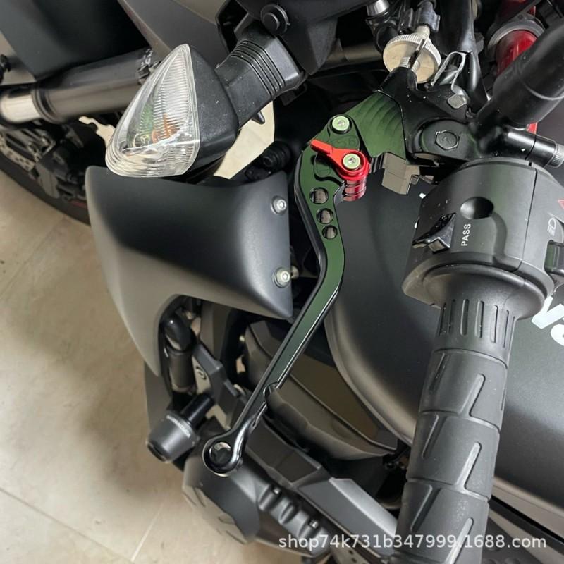 Hliníková brzdová spojková páčka Kawasaki Vulcan 500 800 VN900 Krátký Dlouhý Styl Vlastní Ovládání Řídítek