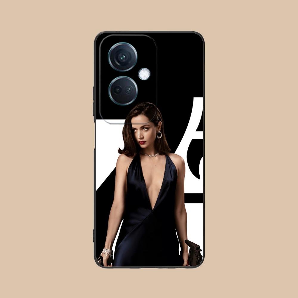 Ana De Armas Matte TPU Mobile Phone Case for OPPO Find X9 X8 X7 X6 X5 X3 X2 Plus S Pro Ultra Lite Colorful Printing Cover