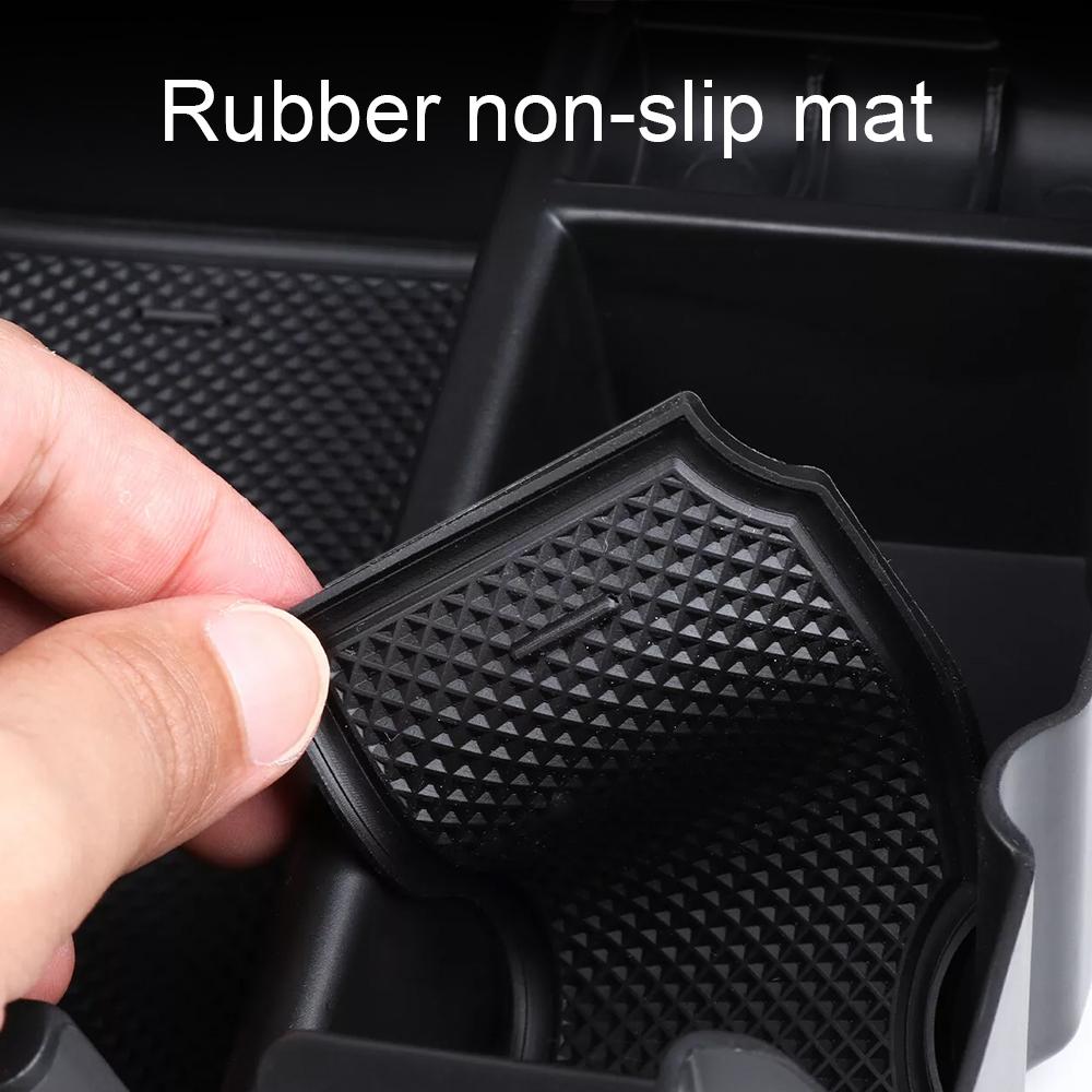 Armrest Storage Box for Jeep Wrangler JL/JLU 2018-2025 & Gladiator JT 2020-2025 Center Console Organizer Tray Car Accessories