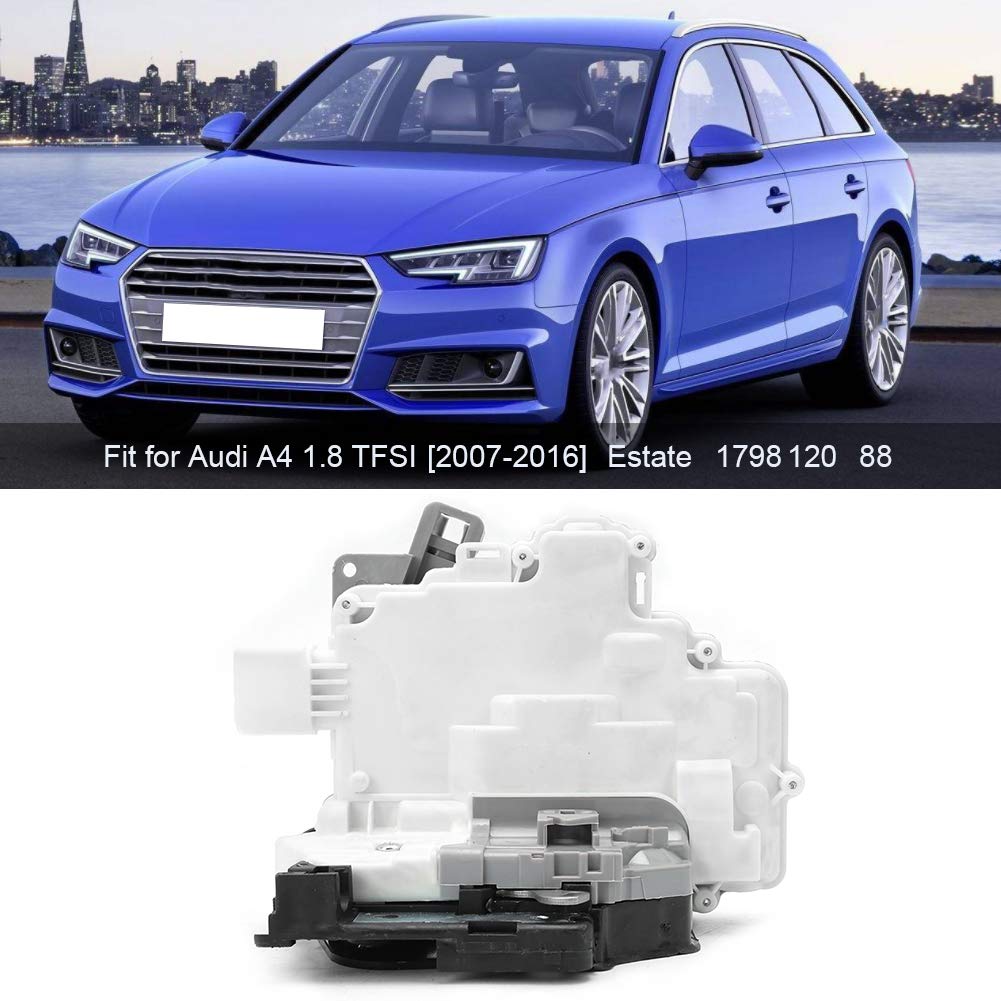 Akozon Front Left Door Lock Actuator 8J2837015A ABS for Estate 1798120 88 1.8TFSI 2007-2016