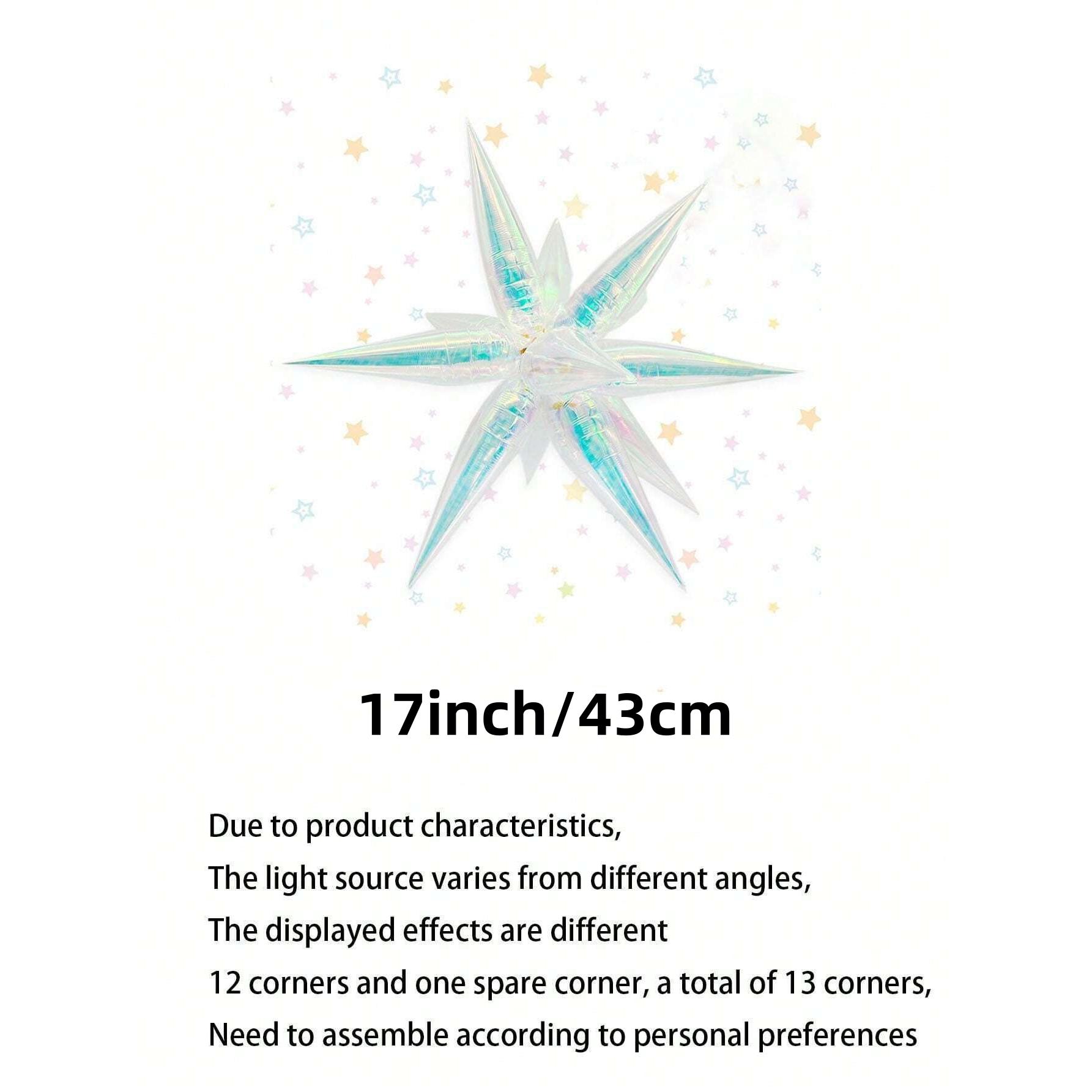 

17-дюймовая красочная прозрачная капля воды, взрыв, звезда, дискотека, свадьба, украшение для дня рождения