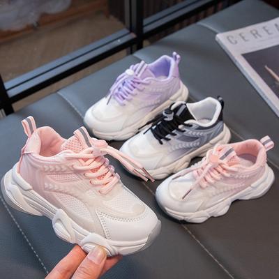 Mädchen Schuhe Sneakers Sommer Neue Bequeme Weiche Sohlen Mesh Atmungsaktive Baby Mädchen Single-net Laufschuhe