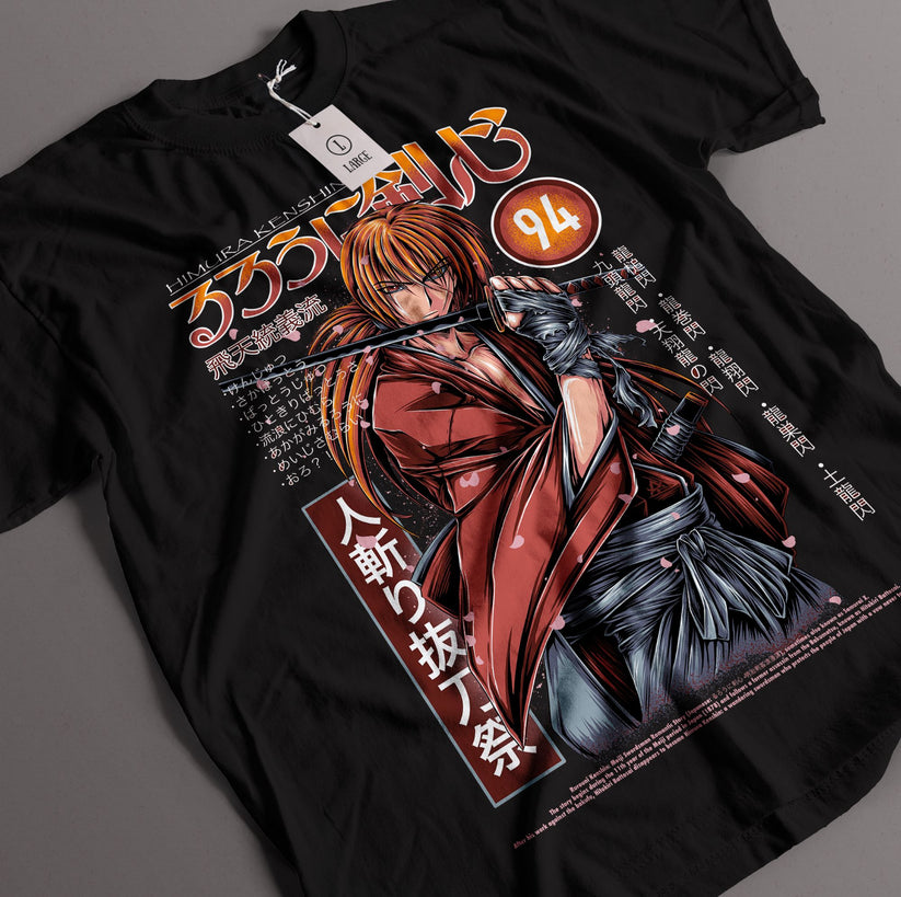 

Rurouni Kenshin Himura T-Shirt 4XL