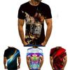 Vibrant Funny Hypnosis 3d T-shirt For Men And Women With Soft Casual Short Sleeves