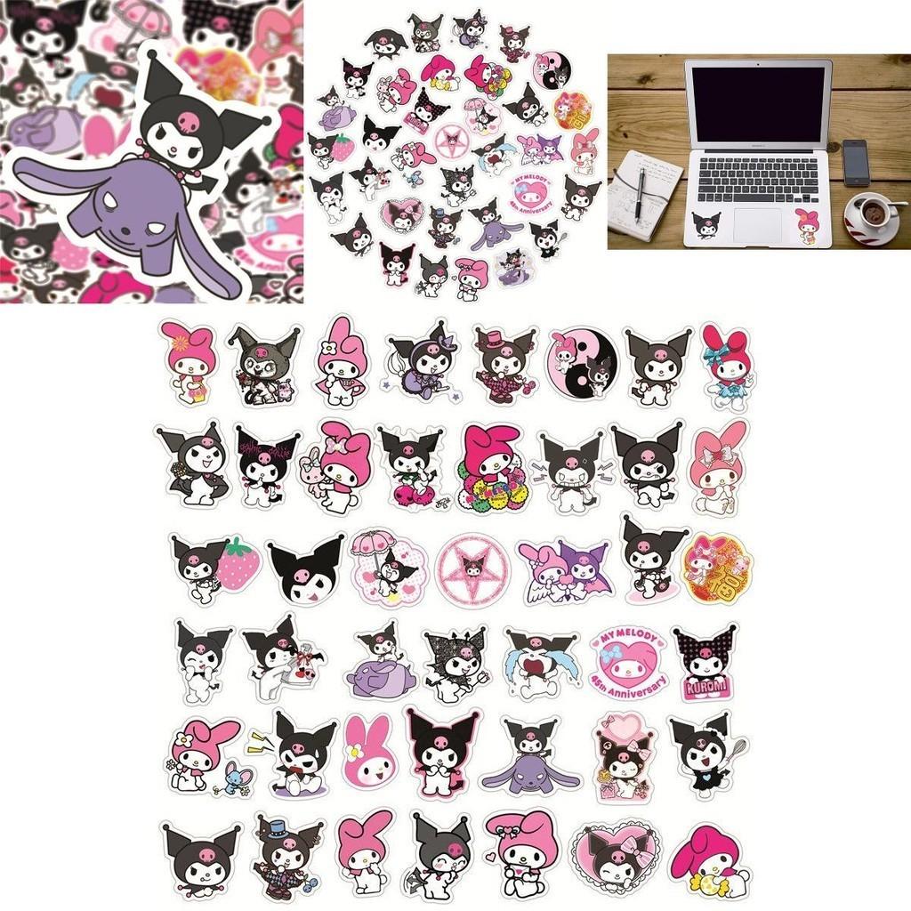 50pcs Cute Stickers Collection Waterproof Pvc Decals For Diy Decor Adventures