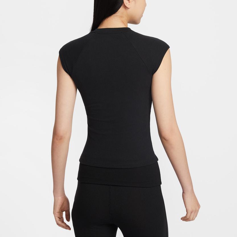 Nike T Shirts Women's Black Crew Neck Moderate IF0243-010